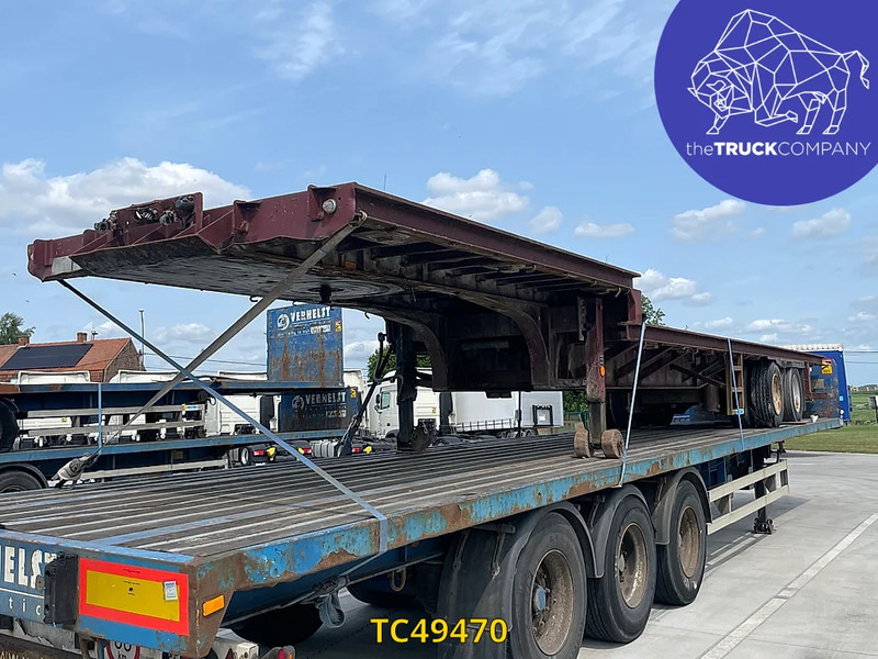 Van Hool - عربة مسطحة منخفضة نصف مقطورة: صور 1 Van Hool - عربة مسطحة منخفضة نصف مقطورة: صور 1
