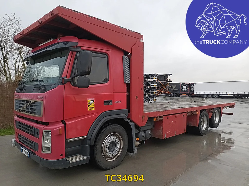 Volvo FM 420 - شاحنات مسطحة: صور 1 Volvo FM 420 - شاحنات مسطحة: صور 1