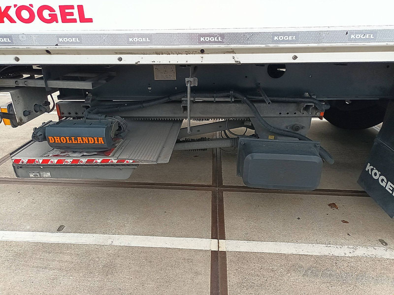 بصندوق مغلق نصف مقطورة Kögel SKH24 LIFT AXLE 2T LIFT LBW KLEP: صور 8