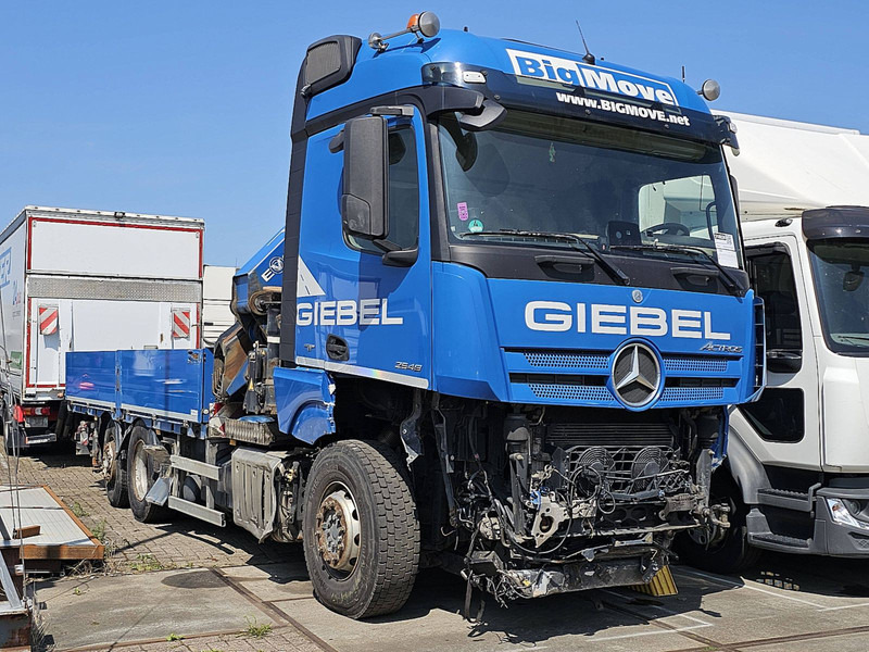 Mercedes-Benz ACTROS 2548 - شاحنات مسطحة, شاحنة كرين: صور 5 Mercedes-Benz ACTROS 2548 - شاحنات مسطحة, شاحنة كرين: صور 5