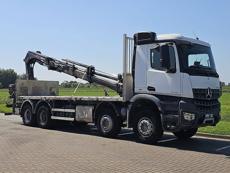 Mercedes-Benz AROCS 3240 HIABX-Hipro 232ES-5 - شاحنات مسطحة, شاحنة كرين: صور 5 Mercedes-Benz AROCS 3240 HIABX-Hipro 232ES-5 - شاحنات مسطحة, شاحنة كرين: صور 5
