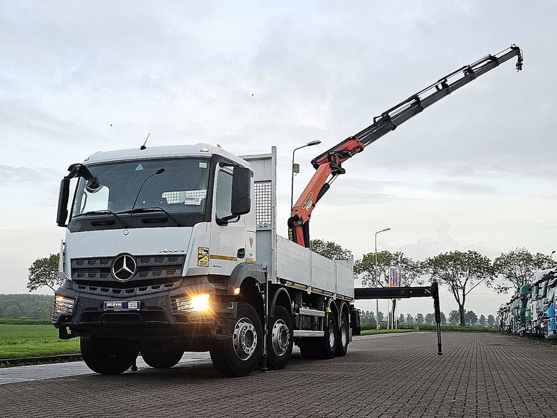 Mercedes-Benz AROCS 3240 Palfinger PK 27001-E - شاحنات مسطحة, شاحنة كرين: صور 1 Mercedes-Benz AROCS 3240 Palfinger PK 27001-E - شاحنات مسطحة, شاحنة كرين: صور 1