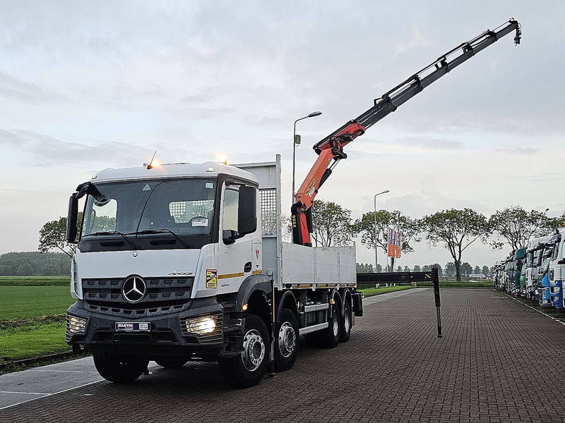 Mercedes-Benz AROCS 3240 Palfinger PK 27001-E - شاحنات مسطحة, شاحنة كرين: صور 2 Mercedes-Benz AROCS 3240 Palfinger PK 27001-E - شاحنات مسطحة, شاحنة كرين: صور 2