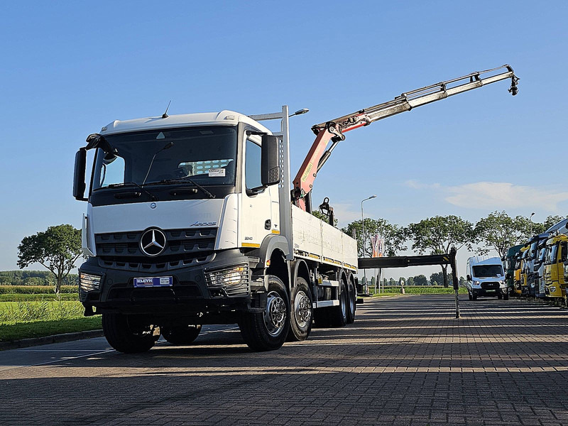 Mercedes-Benz AROCS 3240 PalfingerPK 23001-EH - شاحنات مسطحة, شاحنة كرين: صور 1 Mercedes-Benz AROCS 3240 PalfingerPK 23001-EH - شاحنات مسطحة, شاحنة كرين: صور 1