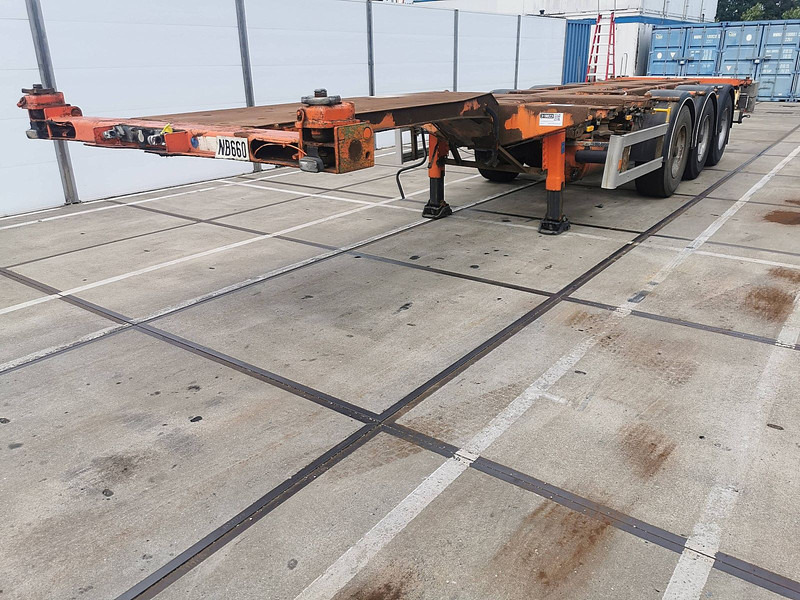 Nooteboom FT 43 03 V lift axle; BPW - شاحنات الحاويات/ جسم علوي قابل للتغيير نصف مقطورة: صور 1 Nooteboom FT 43 03 V lift axle; BPW - شاحنات الحاويات/ جسم علوي قابل للتغيير نصف مقطورة: صور 1