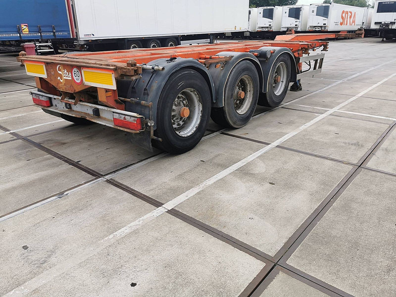 Nooteboom FT 43 03 V lift axle; BPW - شاحنات الحاويات/ جسم علوي قابل للتغيير نصف مقطورة: صور 2 Nooteboom FT 43 03 V lift axle; BPW - شاحنات الحاويات/ جسم علوي قابل للتغيير نصف مقطورة: صور 2