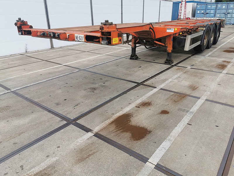 Nooteboom FT 43 03 V lift axle; BPW - شاحنات الحاويات/ جسم علوي قابل للتغيير نصف مقطورة: صور 1 Nooteboom FT 43 03 V lift axle; BPW - شاحنات الحاويات/ جسم علوي قابل للتغيير نصف مقطورة: صور 1