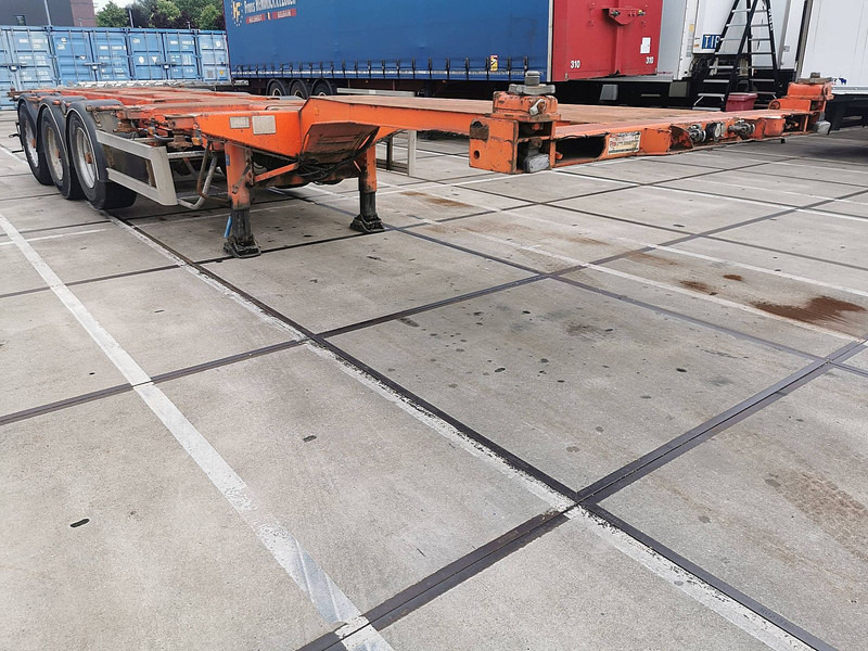 Nooteboom FT 43 03 V lift axle; BPW - شاحنات الحاويات/ جسم علوي قابل للتغيير نصف مقطورة: صور 3 Nooteboom FT 43 03 V lift axle; BPW - شاحنات الحاويات/ جسم علوي قابل للتغيير نصف مقطورة: صور 3