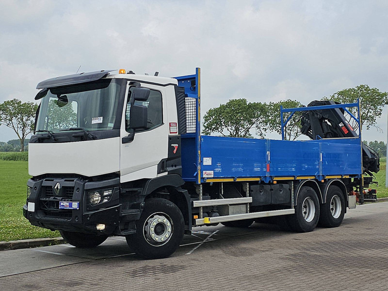 Renault K 430 HIAB 188ES4 - شاحنات مسطحة, شاحنة كرين: صور 2 Renault K 430 HIAB 188ES4 - شاحنات مسطحة, شاحنة كرين: صور 2
