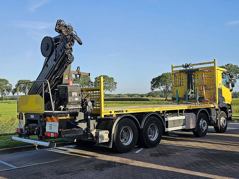 Renault K 430 HIAB 232ES-5 - شاحنات مسطحة, شاحنة كرين: صور 3 Renault K 430 HIAB 232ES-5 - شاحنات مسطحة, شاحنة كرين: صور 3