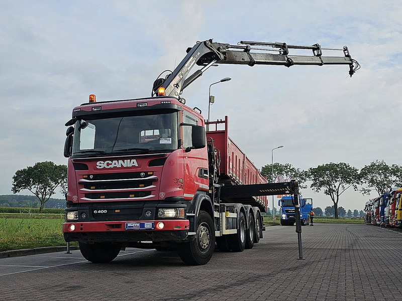 Scania G400 8X4*4 HIAB 211EP-3 - قلابات, شاحنة كرين: صور 1 Scania G400 8X4*4 HIAB 211EP-3 - قلابات, شاحنة كرين: صور 1