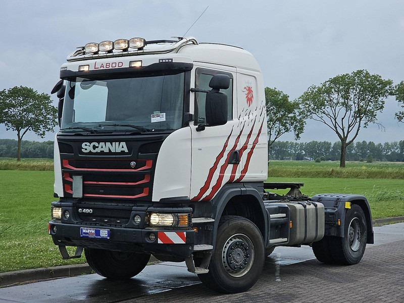 Scania G490 4X4 PTO+HYDR. RET. - شاحنة جرار: صور 2 Scania G490 4X4 PTO+HYDR. RET. - شاحنة جرار: صور 2