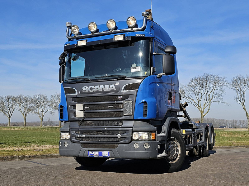 Scania R500 V8 6X2 RETARDER - شاحنة ذات الخطاف: صور 1 Scania R500 V8 6X2 RETARDER - شاحنة ذات الخطاف: صور 1
