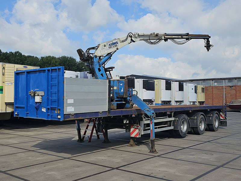 Vogelzang VO2-STG-15-30-STN Crane Kran Kraan - نصف مقطورة مسطحة: صور 1 Vogelzang VO2-STG-15-30-STN Crane Kran Kraan - نصف مقطورة مسطحة: صور 1