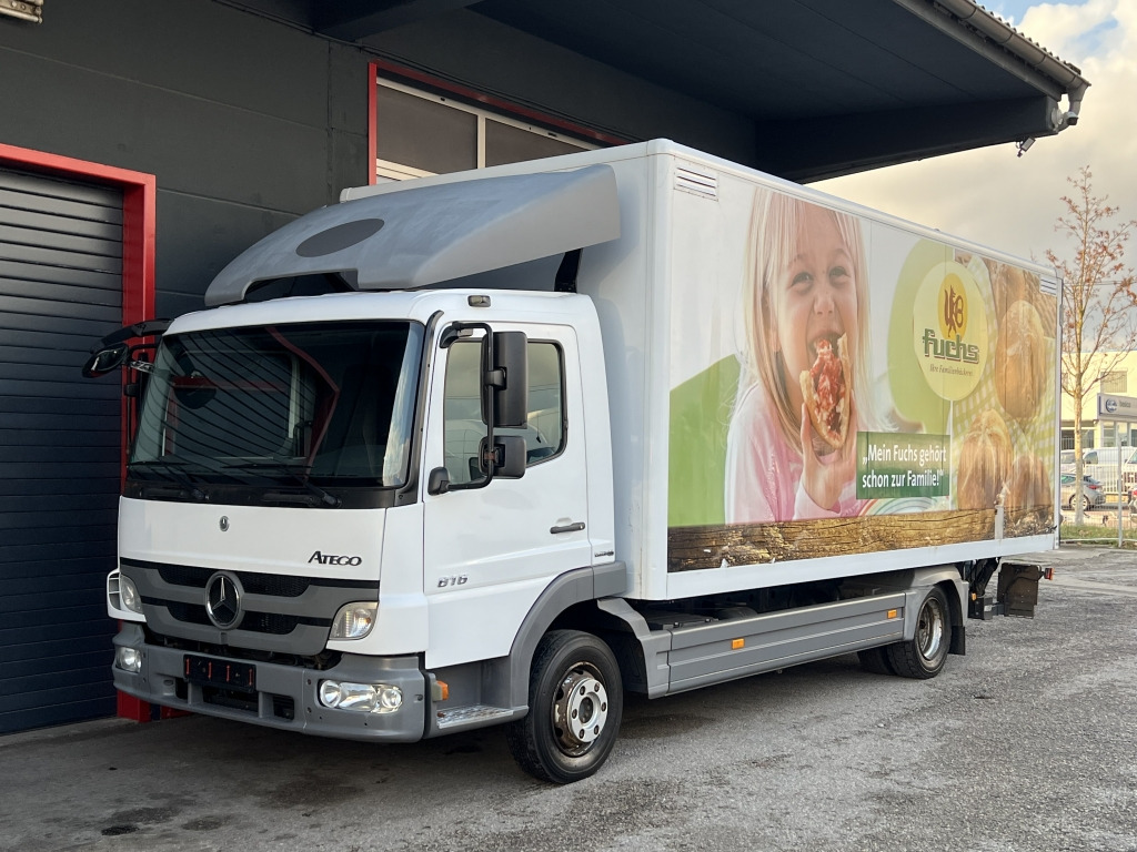 Mercedes-Benz Atego 816 LBW 1.000KG orig. 278.000km Start Stop - الشاحنات الصغيرة صندوق مغلق: صور 1 Mercedes-Benz Atego 816 LBW 1.000KG orig. 278.000km Start Stop - الشاحنات الصغيرة صندوق مغلق: صور 1