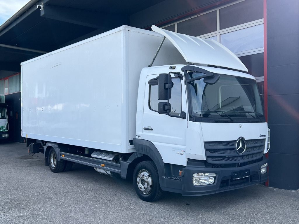 Mercedes-Benz Atego 818 Klima AHK 6,05m Koffer LBW Tempomat - الشاحنات الصغيرة صندوق مغلق: صور 1 Mercedes-Benz Atego 818 Klima AHK 6,05m Koffer LBW Tempomat - الشاحنات الصغيرة صندوق مغلق: صور 1