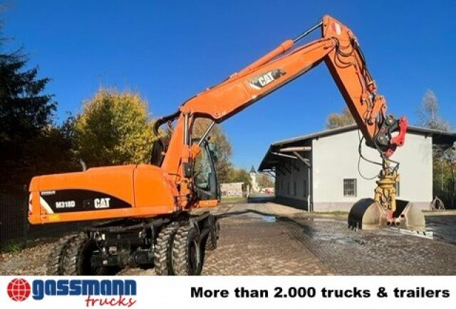 CAT M318D Mobilbagger - آلات البناء: صور 4 CAT M318D Mobilbagger - آلات البناء: صور 4