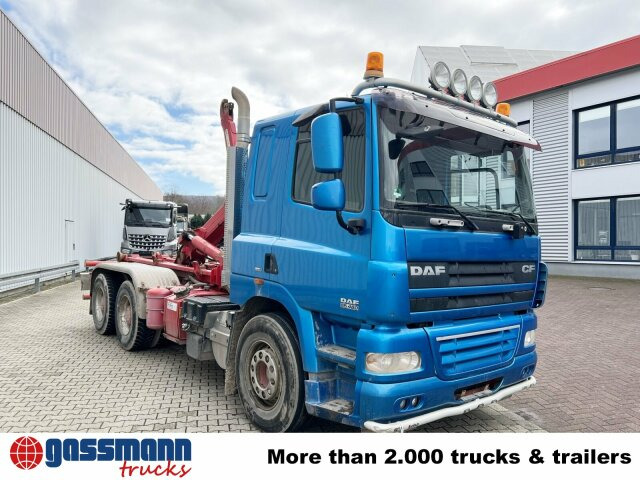 DAF AT 85.460 6x4, Abrollkipper Palfinger T20 - شاحنة ذات الخطاف, شاحنة كرين: صور 4 DAF AT 85.460 6x4, Abrollkipper Palfinger T20 - شاحنة ذات الخطاف, شاحنة كرين: صور 4