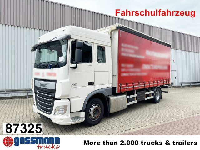 DAF XF 410 FA 4x2, Fahrschule, 2x AHK, 6 Sitze - شاحنات مسطحة: صور 1 DAF XF 410 FA 4x2, Fahrschule, 2x AHK, 6 Sitze - شاحنات مسطحة: صور 1