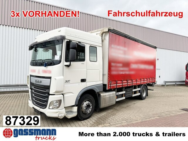DAF XF 410 FA 4x2, Fahrschule, 2x AHK, 6 Sitze - شاحنات مسطحة: صور 1 DAF XF 410 FA 4x2, Fahrschule, 2x AHK, 6 Sitze - شاحنات مسطحة: صور 1
