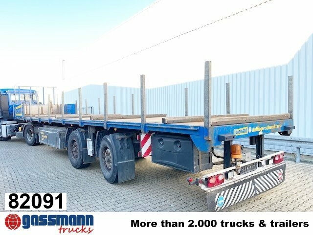 Fliegl SZS 290, Zwangsgelenkt - نصف مقطورة مسطحة: صور 1 Fliegl SZS 290, Zwangsgelenkt - نصف مقطورة مسطحة: صور 1