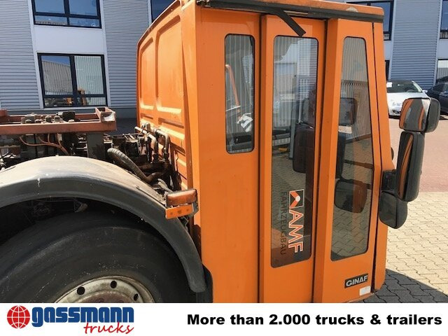 شاحنات مسطحة, شاحنة كرين GINAF GINC 3030 mit Heckkran Atlas AK 90.1 HDS: صور 14