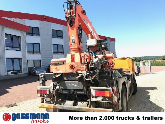 شاحنات مسطحة, شاحنة كرين GINAF GINC 3030 mit Heckkran Atlas AK 90.1 HDS: صور 10