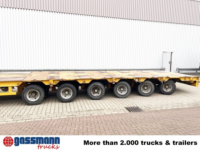 Goldhofer STZ-L6-62/80, 5x Lenkachse - عربة مسطحة منخفضة نصف مقطورة: صور 2 Goldhofer STZ-L6-62/80, 5x Lenkachse - عربة مسطحة منخفضة نصف مقطورة: صور 2