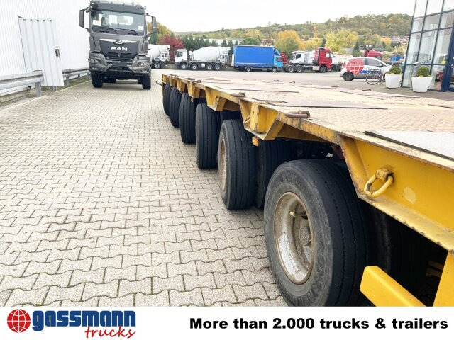 عربة مسطحة منخفضة نصف مقطورة لنقل المعدات الثقيلة Goldhofer STZ-L6-62/80, 5x Lenkachse: صور 12 عربة مسطحة منخفضة نصف مقطورة لنقل المعدات الثقيلة Goldhofer STZ-L6-62/80, 5x Lenkachse: صور 12