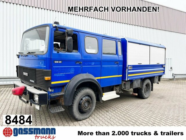 Iveco 120-23 AW 4x4 Doka, V8-Motor, Gerätewagen, - المطافئ: صور 1 Iveco 120-23 AW 4x4 Doka, V8-Motor, Gerätewagen, - المطافئ: صور 1