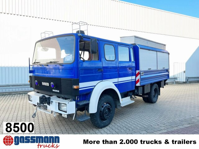Iveco 120-23 AW 4x4 Doka, V8-Motor, Mannschaftswagen - بصندوق مغلق شاحنة: صور 1 Iveco 120-23 AW 4x4 Doka, V8-Motor, Mannschaftswagen - بصندوق مغلق شاحنة: صور 1
