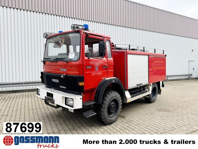Iveco 75-14 AW 4x4, TLF 8/18 - سيارة إسعاف: صور 1 Iveco 75-14 AW 4x4, TLF 8/18 - سيارة إسعاف: صور 1