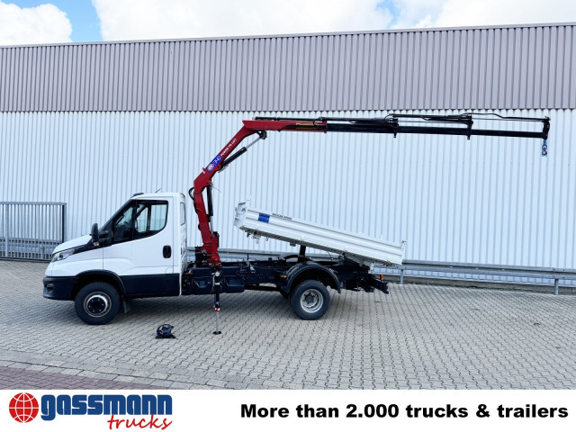 Iveco Daily 70C18H 4x2 mit Kran HMF 340-K3, Funk - قلابات, شاحنة كرين: صور 4 Iveco Daily 70C18H 4x2 mit Kran HMF 340-K3, Funk - قلابات, شاحنة كرين: صور 4