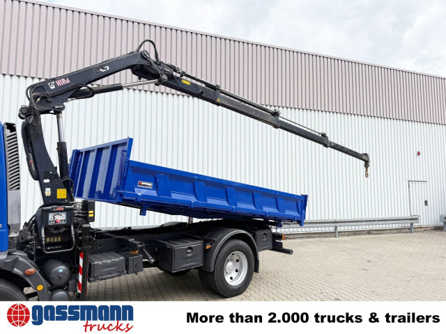 Iveco EuroCargo ML120E28K 4x2 mit Kran Hiab XS088 ES-3 - قلابات, شاحنة كرين: صور 2 Iveco EuroCargo ML120E28K 4x2 mit Kran Hiab XS088 ES-3 - قلابات, شاحنة كرين: صور 2