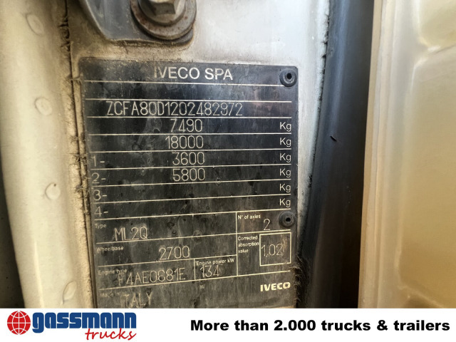 Iveco EuroCargo ML80E18K 4x2 - قلابات: صور 3 Iveco EuroCargo ML80E18K 4x2 - قلابات: صور 3