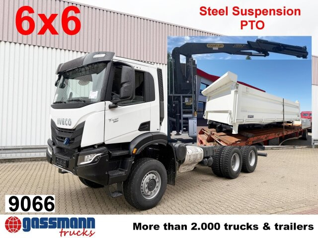 Iveco T-Way 360 6x6, Kran 12-21m/t - قلابات, شاحنة كرين: صور 1 Iveco T-Way 360 6x6, Kran 12-21m/t - قلابات, شاحنة كرين: صور 1