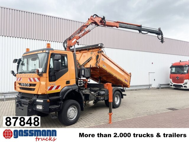 Iveco Trakker AD190T33W 4x4, Winterdienstausstattung, - قلابات, شاحنة كرين: صور 1 Iveco Trakker AD190T33W 4x4, Winterdienstausstattung, - قلابات, شاحنة كرين: صور 1