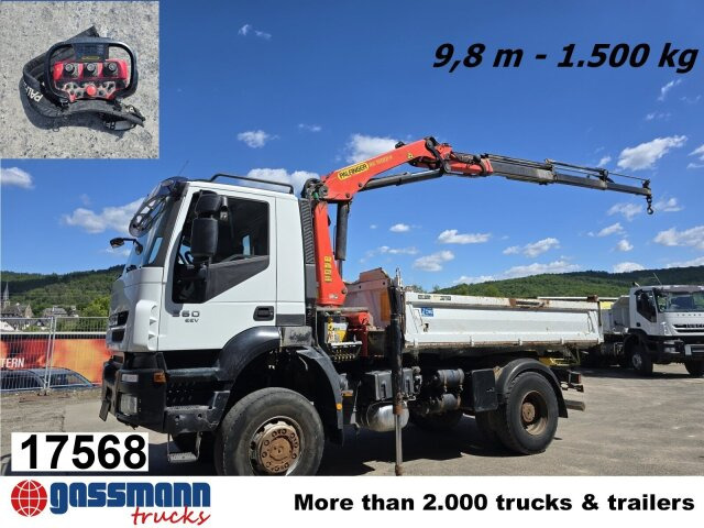 Iveco Trakker AD190T36W/T 4x4 mit Kran Palfinger PK - قلابات, شاحنة كرين: صور 1 Iveco Trakker AD190T36W/T 4x4 mit Kran Palfinger PK - قلابات, شاحنة كرين: صور 1