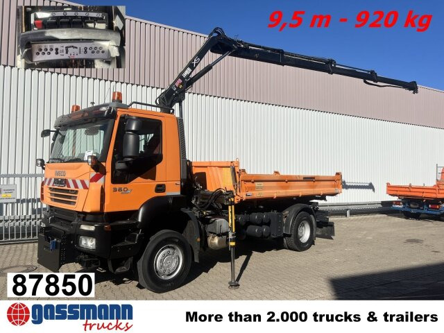 Iveco Trakker AD190T36WP 4x4, Widi-Platte, - قلابات, شاحنة كرين: صور 1 Iveco Trakker AD190T36WP 4x4, Widi-Platte, - قلابات, شاحنة كرين: صور 1