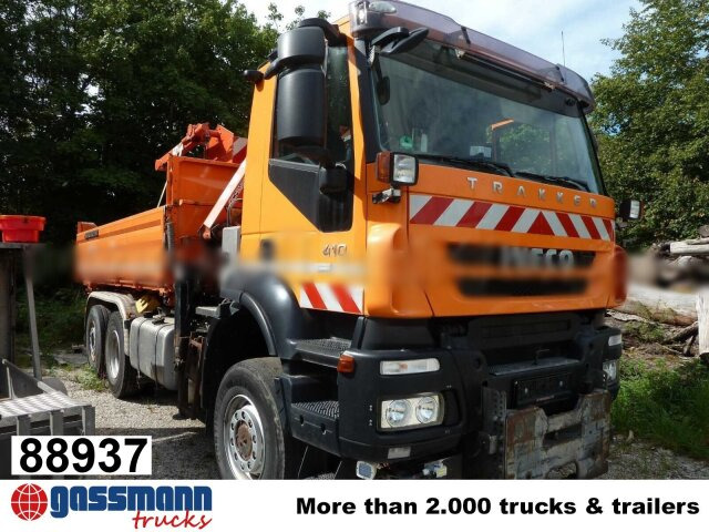 Iveco Trakker AD260T41WY/PS 6x4-4, EEV, - قلابات, شاحنة كرين: صور 1 Iveco Trakker AD260T41WY/PS 6x4-4, EEV, - قلابات, شاحنة كرين: صور 1