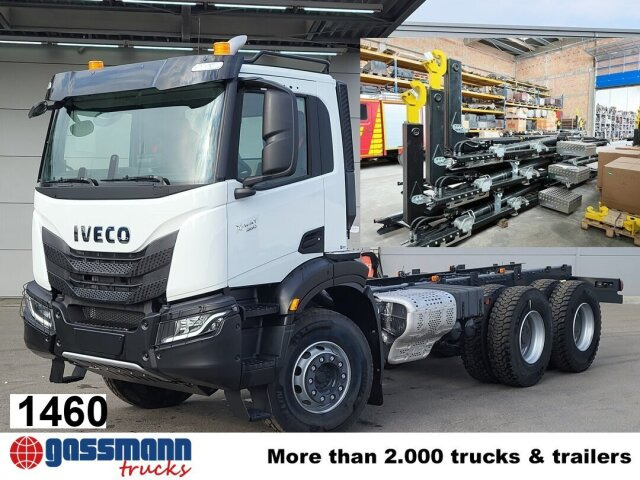 Iveco X-Way 460 6x4, Retarder - شاحنة ذات الخطاف: صور 1 Iveco X-Way 460 6x4, Retarder - شاحنة ذات الخطاف: صور 1
