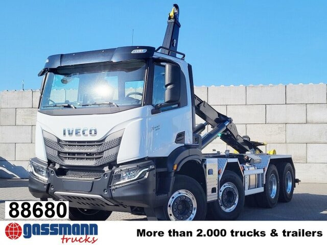 Iveco X-Way 480 8x4, Motorabtrieb, Navi, Schub-Knick - شاحنة ذات الخطاف: صور 1 Iveco X-Way 480 8x4, Motorabtrieb, Navi, Schub-Knick - شاحنة ذات الخطاف: صور 1