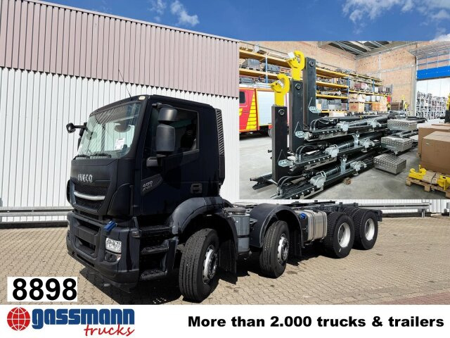 Iveco X-Way AD360X40Z/P 8x4 - شاحنة ذات الخطاف: صور 1 Iveco X-Way AD360X40Z/P 8x4 - شاحنة ذات الخطاف: صور 1