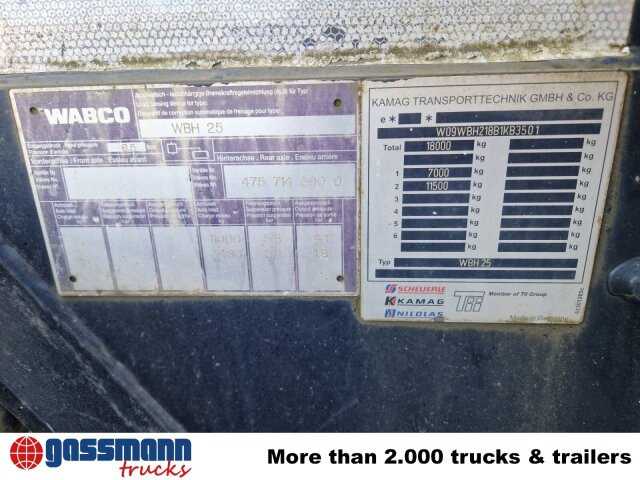 KAMAG Wiesel WBH 25 P - شاحنات الحاويات/ جسم علوي قابل للتغيير شاحنة: صور 2 KAMAG Wiesel WBH 25 P - شاحنات الحاويات/ جسم علوي قابل للتغيير شاحنة: صور 2