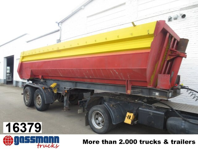 Kögel SKHL 18 Alu Rundmulde, 24 cbm, Blechboden - قلابة نصف مقطورة: صور 1 Kögel SKHL 18 Alu Rundmulde, 24 cbm, Blechboden - قلابة نصف مقطورة: صور 1