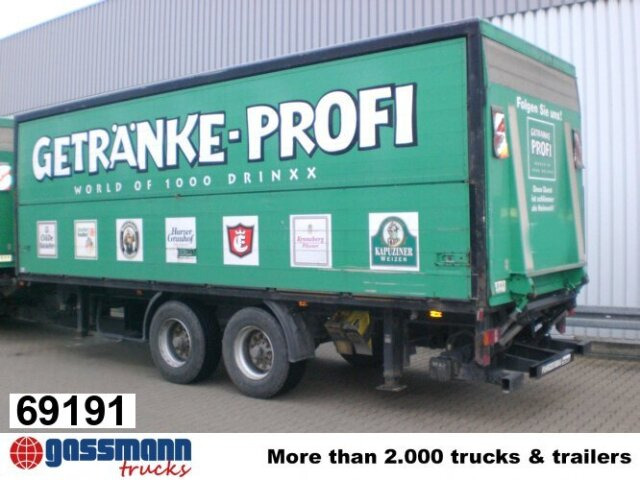 Kögel ZFHB 18, Böse Getränkekoffer, BÄR LBW - بصندوق مغلق مقطورة: صور 1 Kögel ZFHB 18, Böse Getränkekoffer, BÄR LBW - بصندوق مغلق مقطورة: صور 1