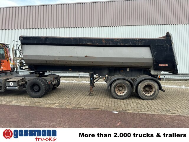 Langendorf SKA-HS 18/27, Stahlmulde ca. 24m³ - قلابة نصف مقطورة: صور 4 Langendorf SKA-HS 18/27, Stahlmulde ca. 24m³ - قلابة نصف مقطورة: صور 4
