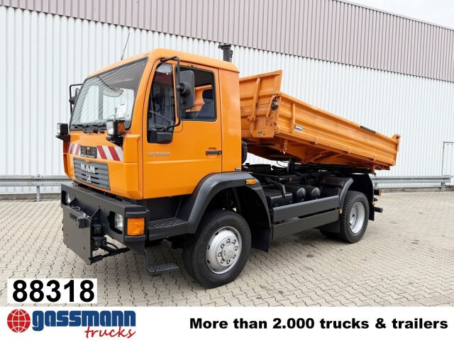 MAN 14.225 LAK 4x4 BB, Winterdienstausstattung - قلابات: صور 1 MAN 14.225 LAK 4x4 BB, Winterdienstausstattung - قلابات: صور 1
