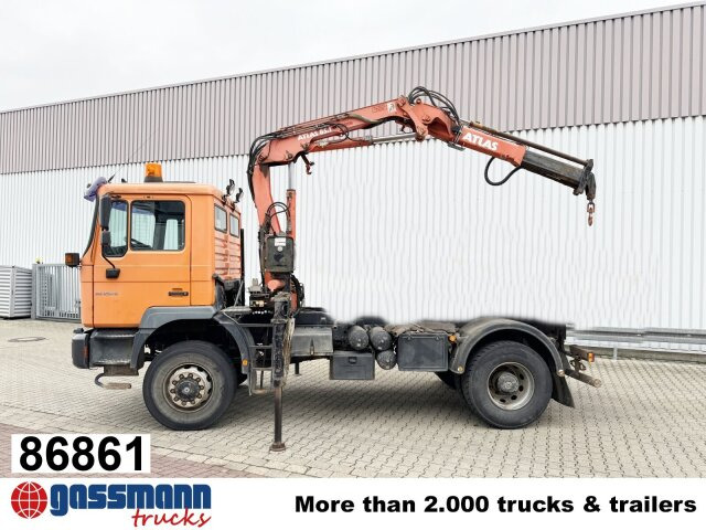 MAN 18.255 MAK 4x4 BB, Kran Atlas AK 85.1 A1 - قلابات, شاحنة كرين: صور 1 MAN 18.255 MAK 4x4 BB, Kran Atlas AK 85.1 A1 - قلابات, شاحنة كرين: صور 1