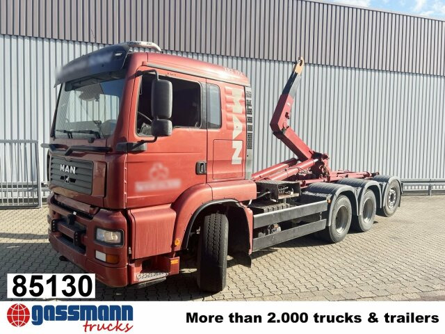 MAN TGA 25.530 8x4-4 BL, Lift-/Lenkachse - شاحنة ذات الخطاف: صور 1 MAN TGA 25.530 8x4-4 BL, Lift-/Lenkachse - شاحنة ذات الخطاف: صور 1